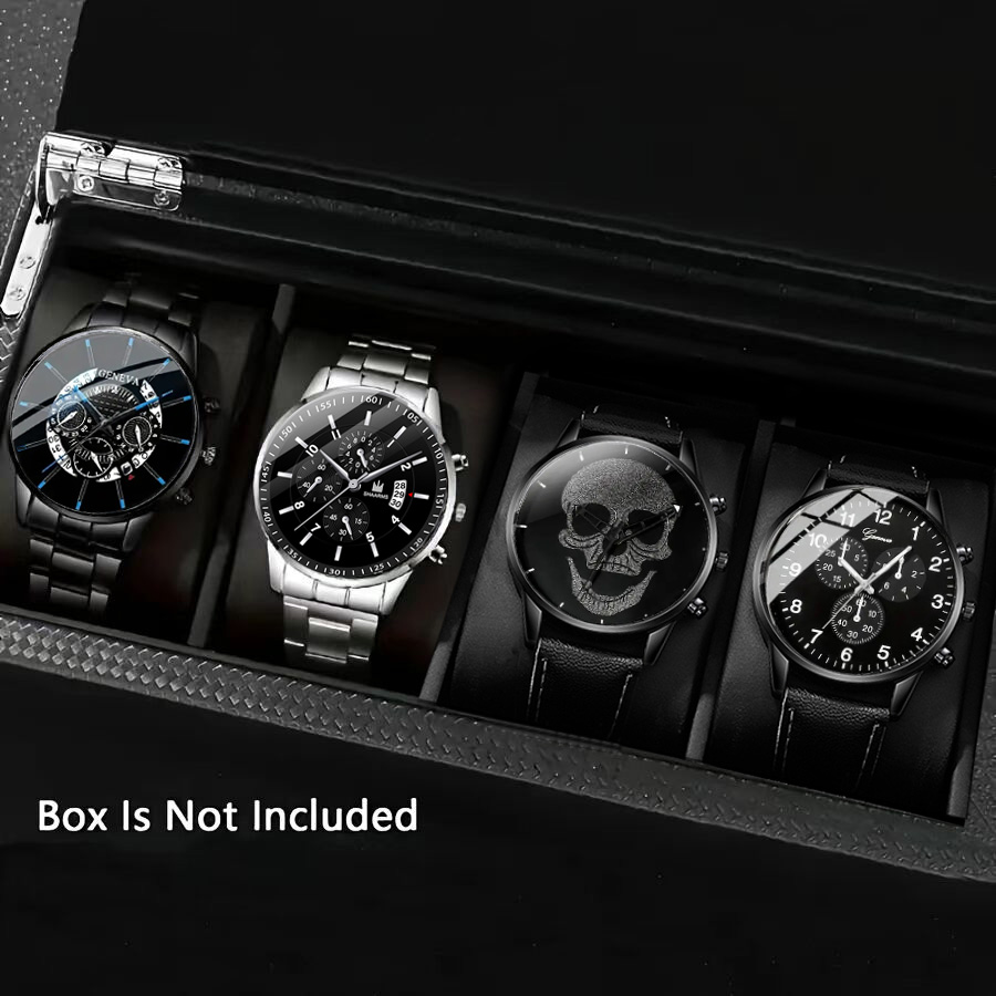 Luxury Watch Under 20000 - Conjunto de 4 relógios de quartzo