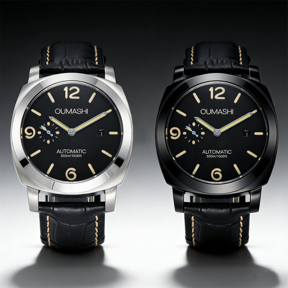Perpetual Calendar Watch - Relógio Masculino de 44mm com Movimento
