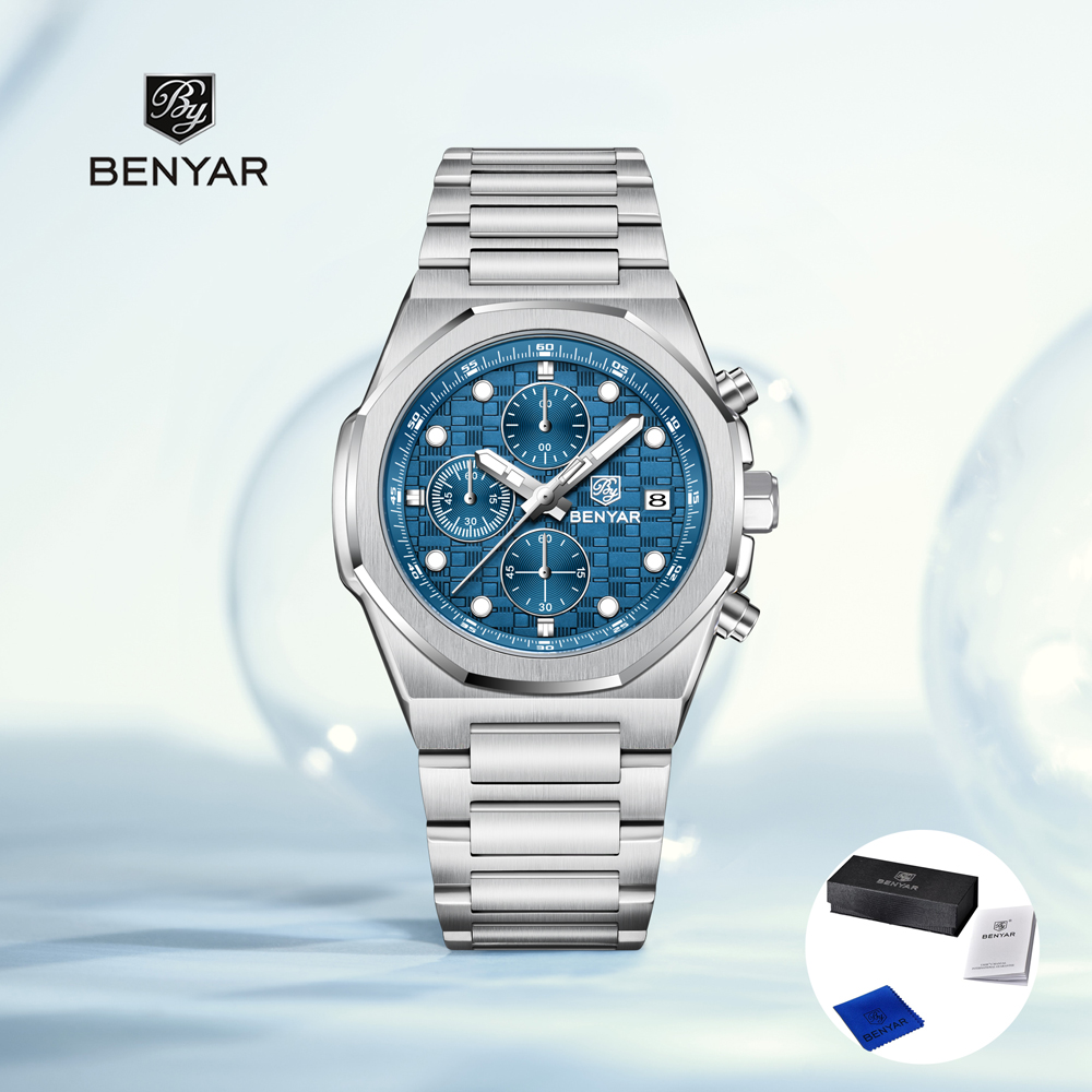 Luxury Watch Storage - 2025 novos relógios masculinos benyar topo