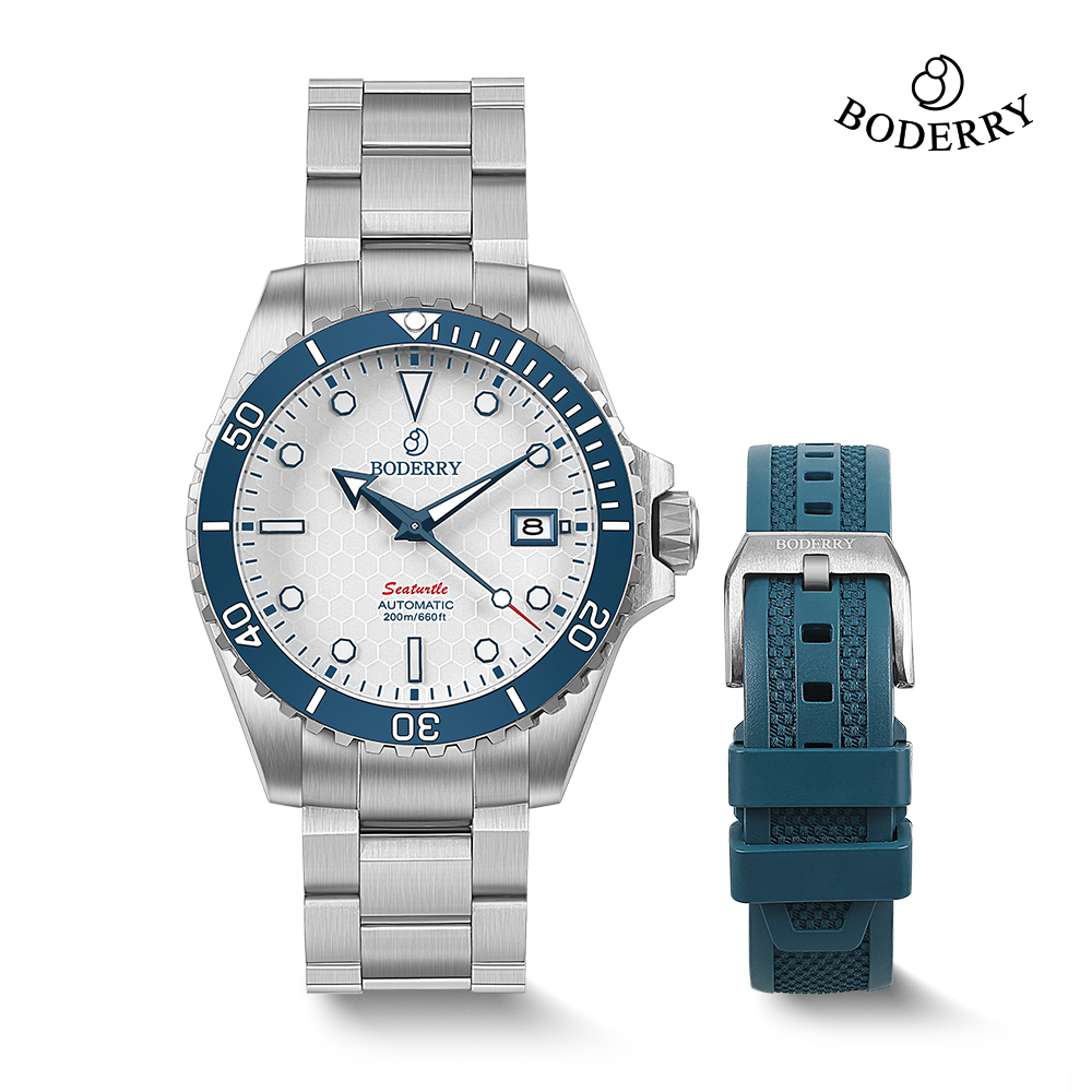 Titanium Sport Watch - Relógio de Mergulho Boderry Titanium, Relógio