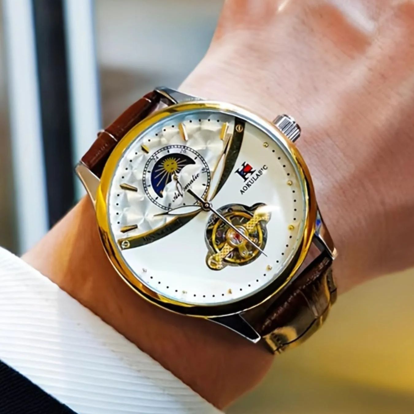 Luxury Watch It - Relógio Mecânico Automático Luxuoso para Homens