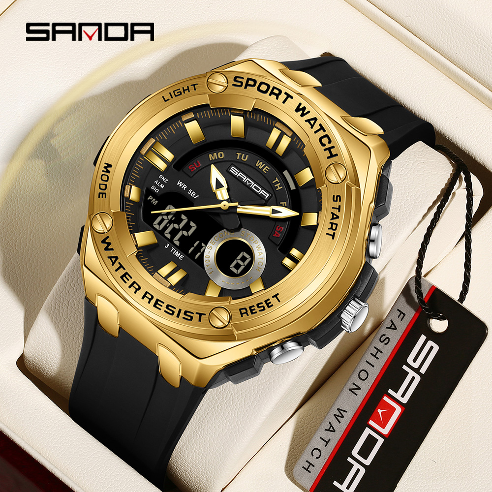 Luxury Watch Store - SANDA Nova Venda Quente Relógio Eletrônico