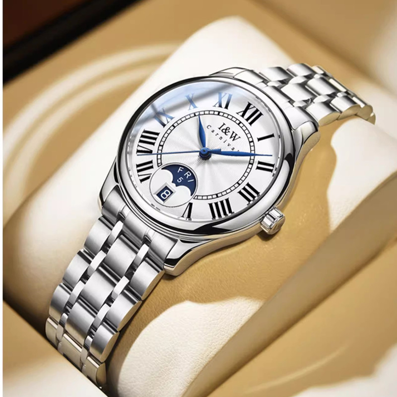 Sapphire Crystal Display - Carnaval marca de luxo relógio mecânico