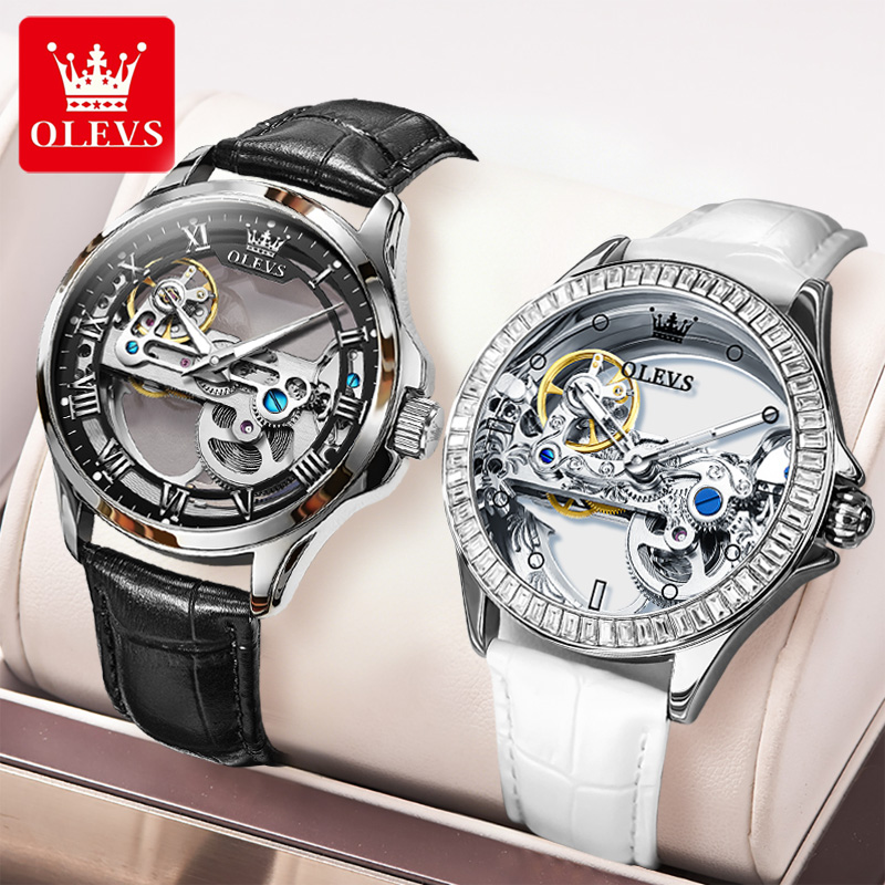Olevs casal relógios originais - Luxury Watch Life avaliação e preço