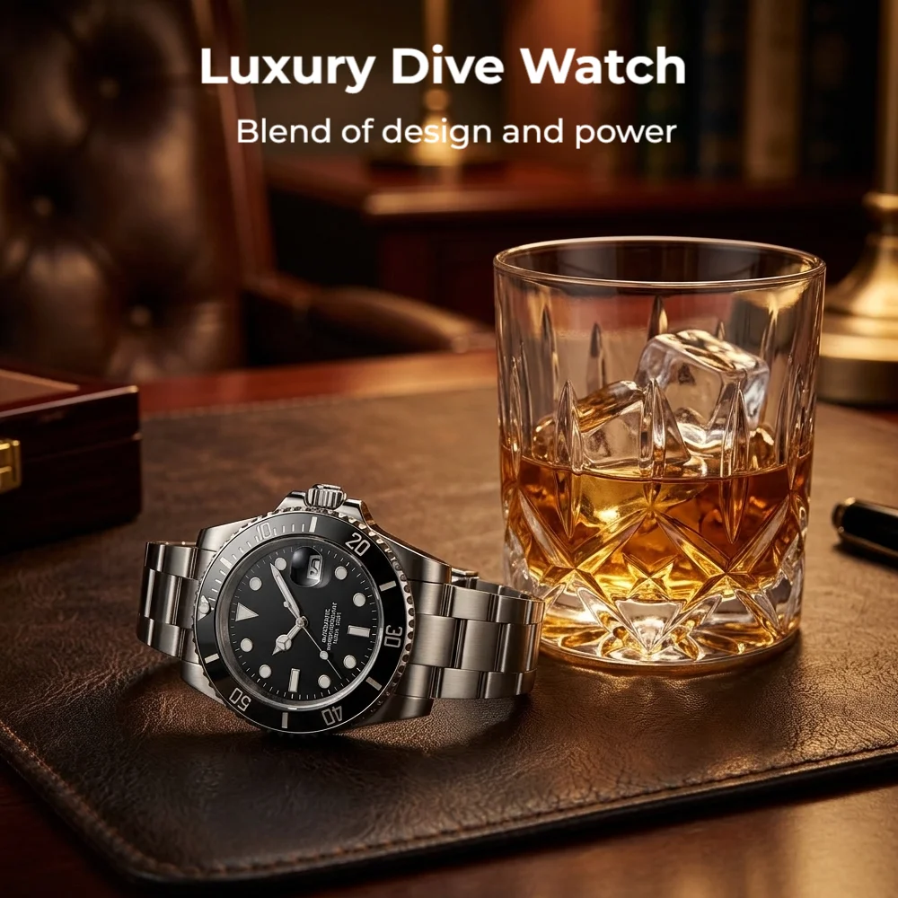 # Relógio masculino com vidro  - Luxury Watch Protection Film avaliação e preço