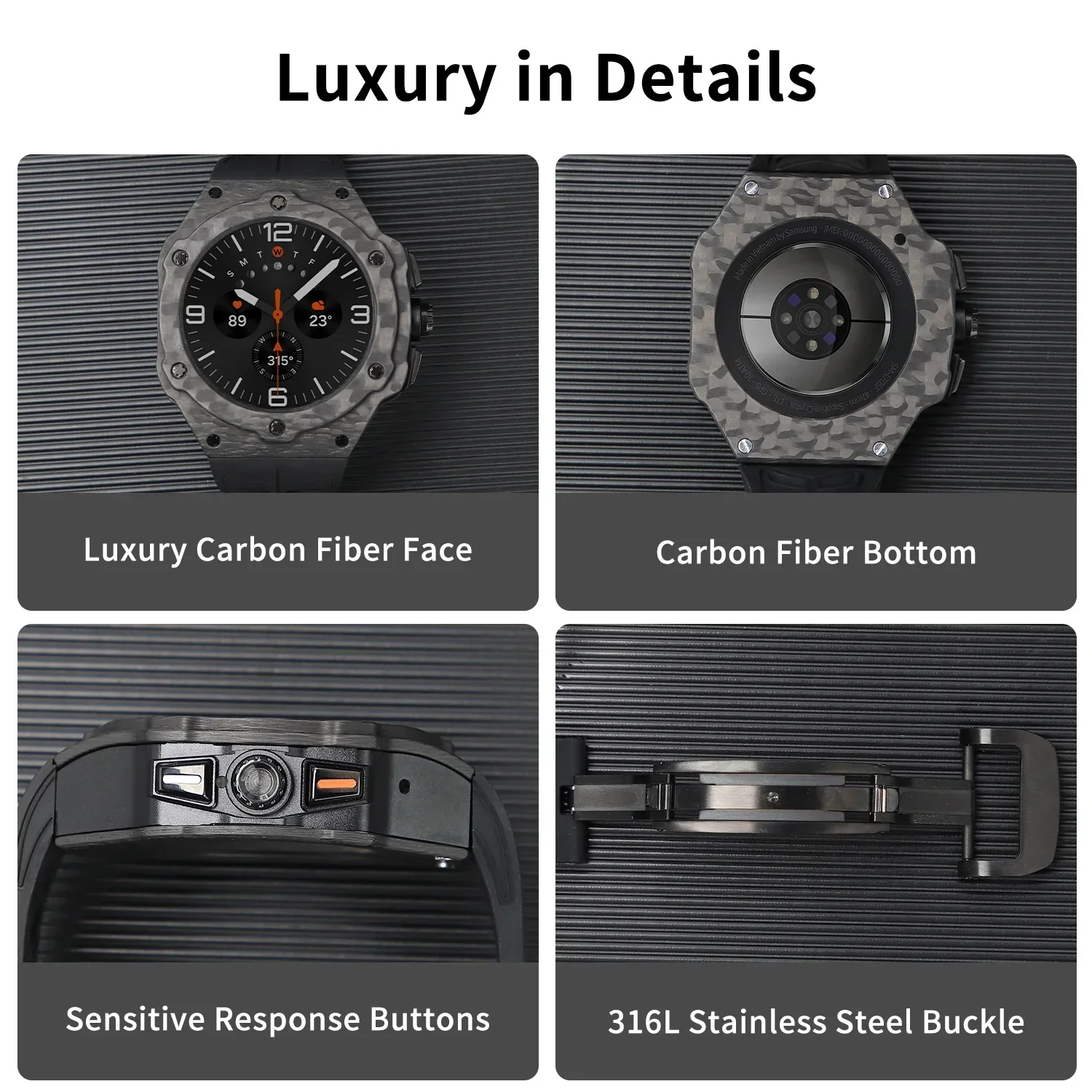 Kit de modificação de luxo par - Luxury Watch Protection Film avaliação e preço