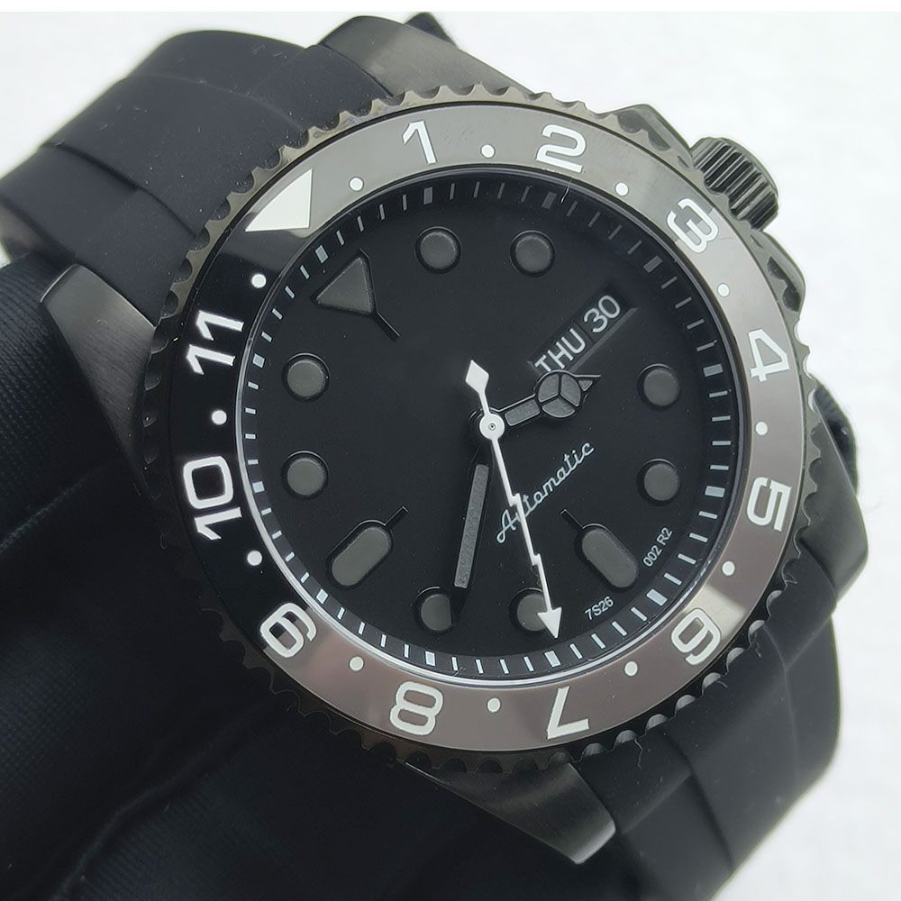 40mm nh36 relógio mecânico de  - Sapphire Crystal Display avaliação e preço