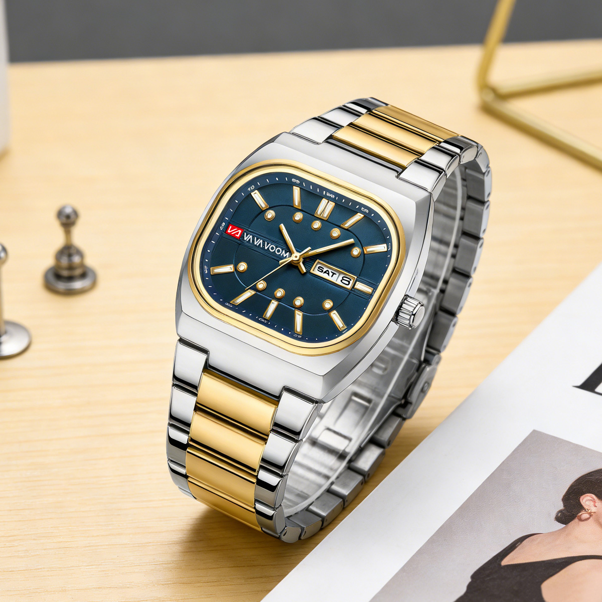 Relógio de Quartzo Masculino d - Perpetual Calendar Watch avaliação e preço