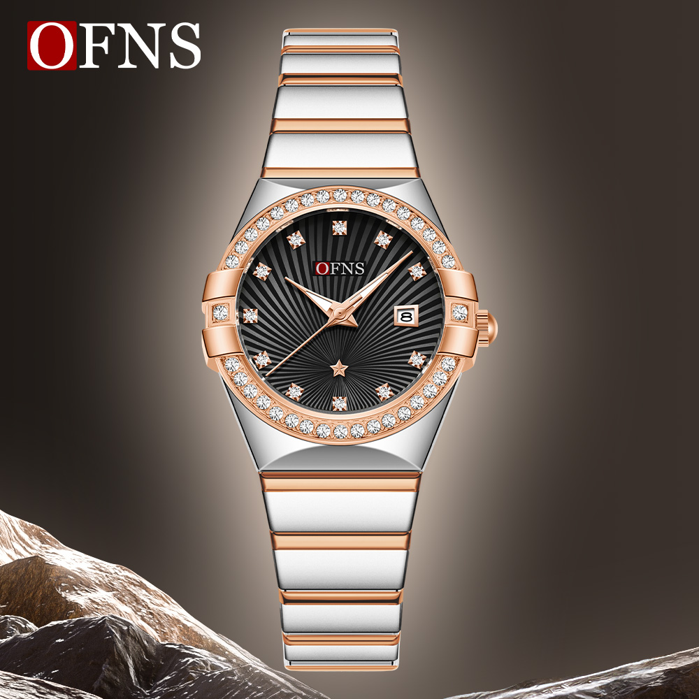 Ofns novo 1569 relógio de quar - Luxury Watch Store avaliação e preço
