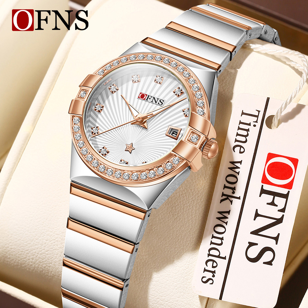 Ofns novo 1569 relógio de quar - Luxury Watch Store avaliação e preço