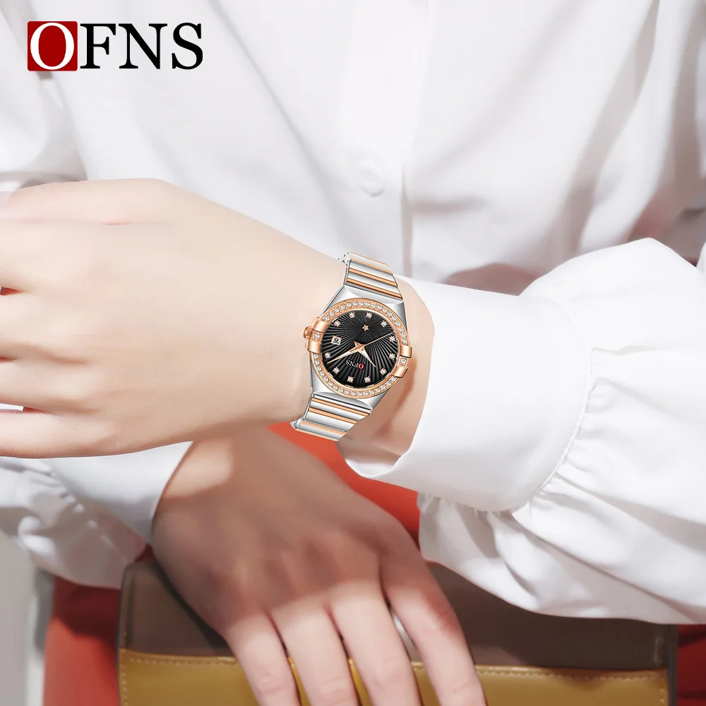 Ofns novo 1569 relógio de quar - Luxury Watch Store avaliação e preço