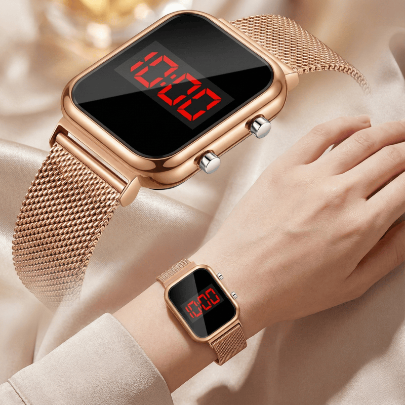 Moda fivela magnética retângul - Luxury Watch Life avaliação e preço