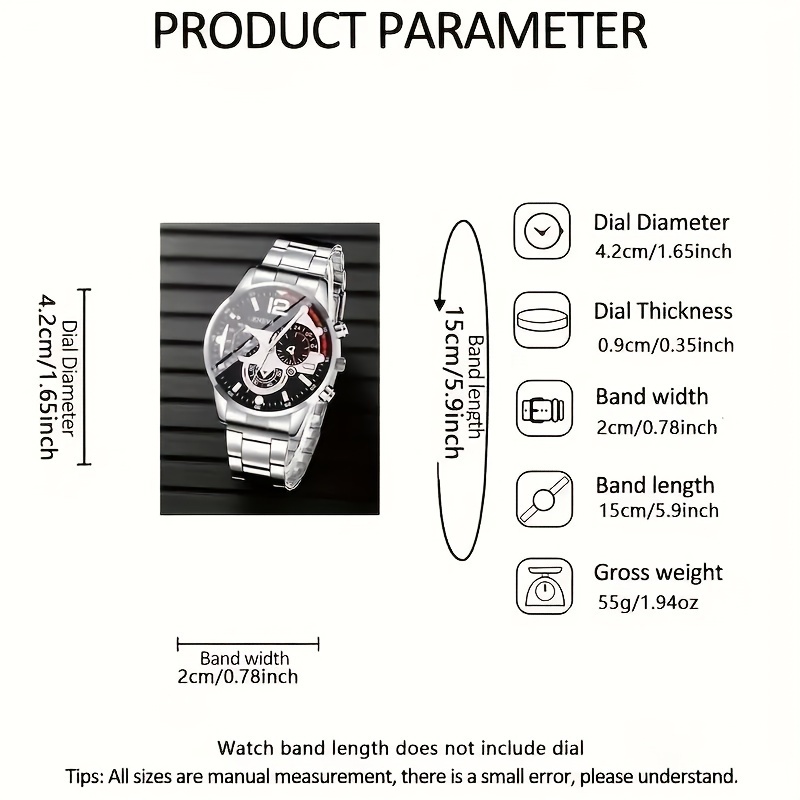 Conjunto de Relógios Masculino - Luxury Watch Under 20000 avaliação e preço