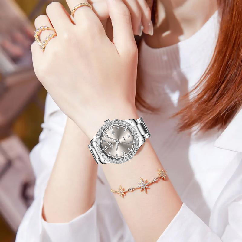 Relógio de Pulso LIGE Quartz 2 - Luxury Watch Life avaliação e preço