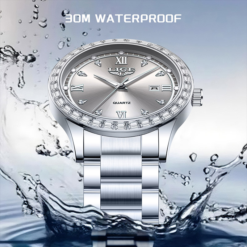 Relógio de Pulso LIGE Quartz 2 - Luxury Watch Life avaliação e preço