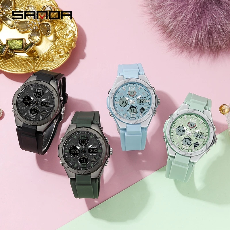 Relógio SANDA Rosa para Mulher - Perpetual Calendar Watch avaliação e preço