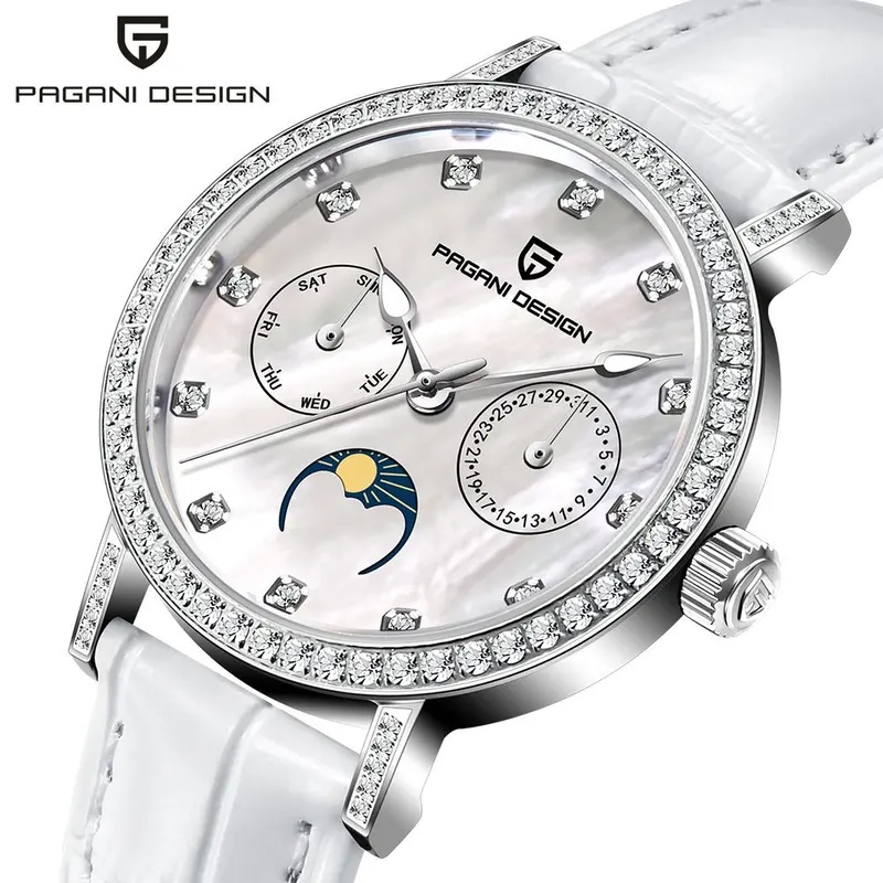 Novos relógios de quartzo femi - Sapphire Crystal Display avaliação e preço