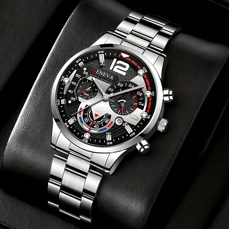Conjunto de relógios de quartz - Luxury Watch Under 20000 avaliação e preço