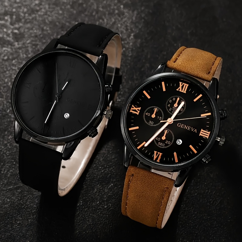 Conjunto de relógios de quartz - Luxury Watch Under 20000 avaliação e preço