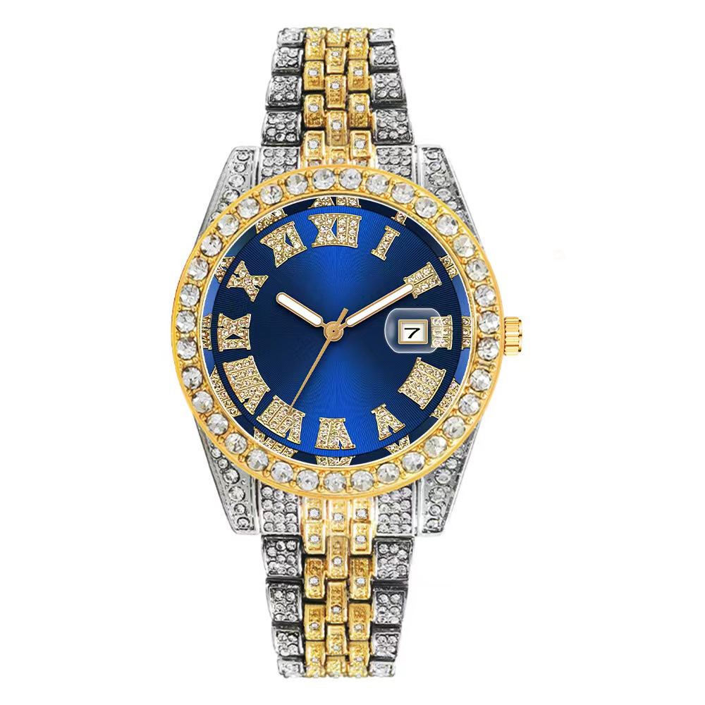 Luxo hip hop aço inoxidável co - Luxury Watch Under 20000 avaliação e preço