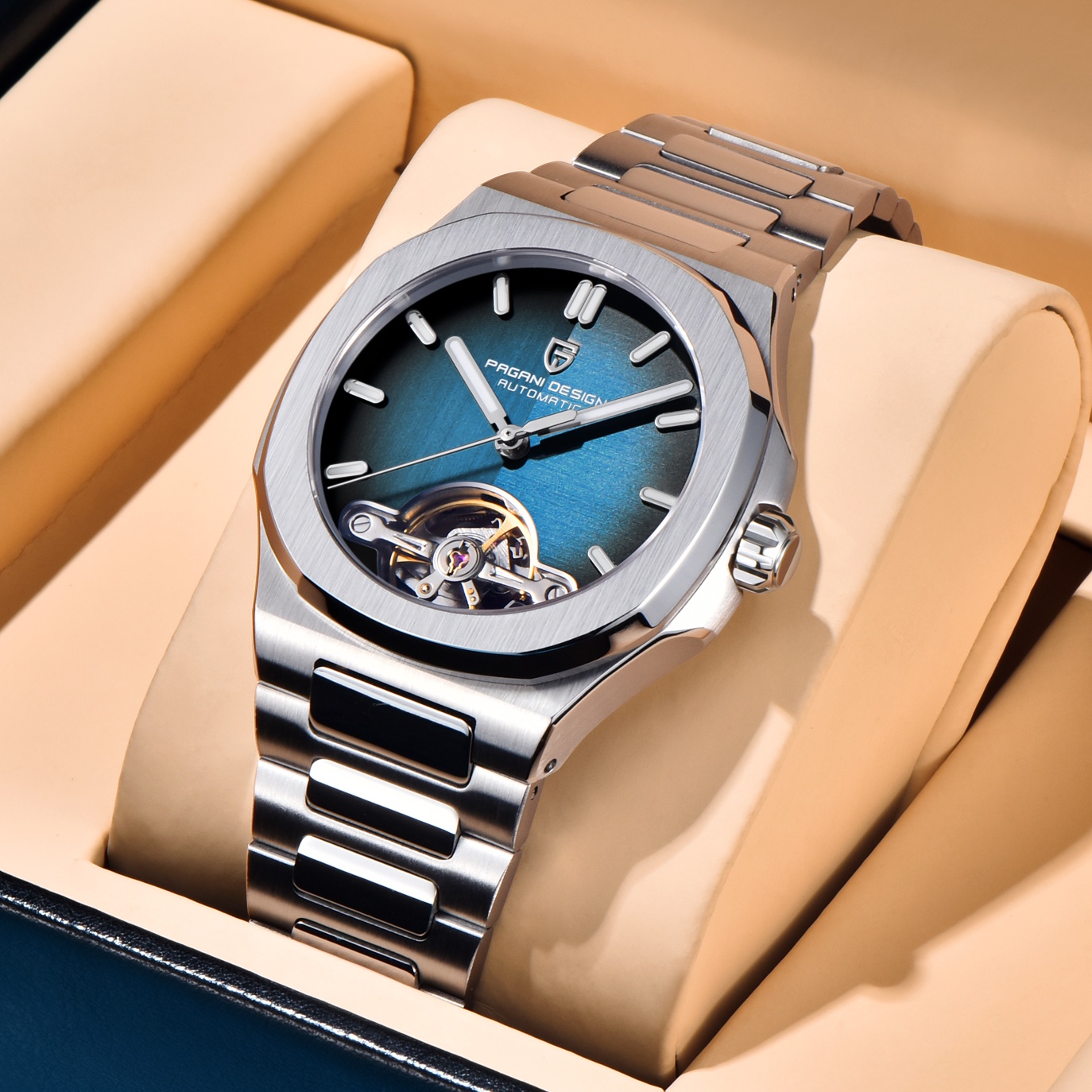 Pagani design novo mecânico oc - Patek Philippe Watch Nautilus avaliação e preço
