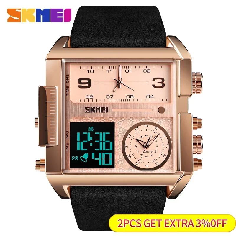 Skmei masculino movimento de q - Luxury Watch Low Price avaliação e preço