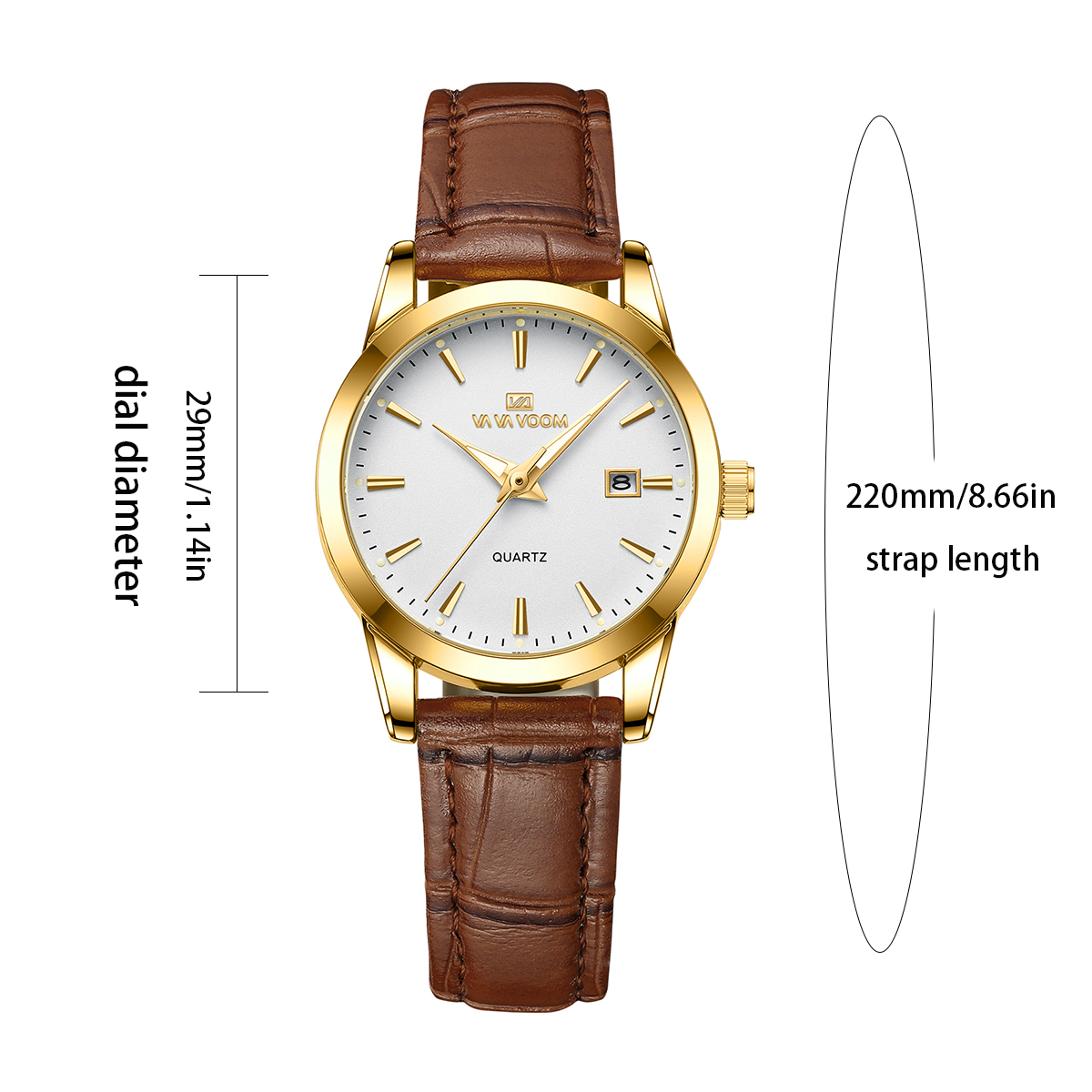 Relógios femininos moda 29mm m - Perpetual Calendar Watch avaliação e preço